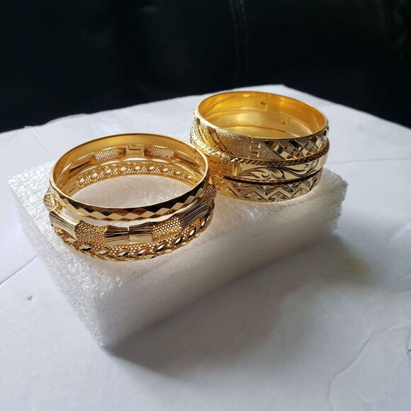 Brand new Fashion 24K Dubai Gold Plated Bracelet for sale - Picture 7 of 8